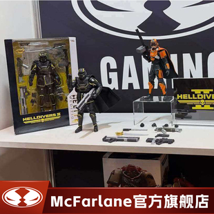 预计5月 麦克法兰精英版地狱潜兵2 超级公民 战壕工程师 1/10手办