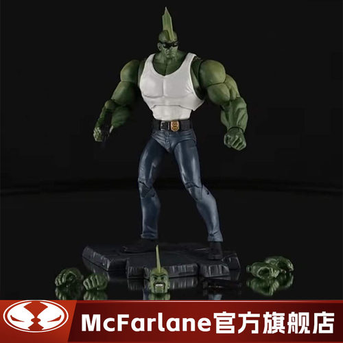 【预计5月】麦克法兰 精英版 野蛮龙  - 12号龙  1/10可动手办