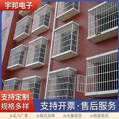 304加厚不锈钢阳台防盗窗防护窗自建房不锈钢推拉门窗不锈钢护栏