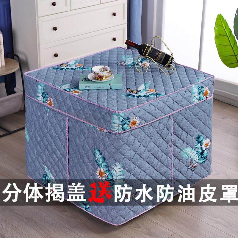 新款加厚电炉套罩80x80正方形电暖炉烤火桌子罩电火套烤火被桌布,居家布艺,微波炉罩,淘宝优惠券,粉丝福利购,淘宝优惠卷
