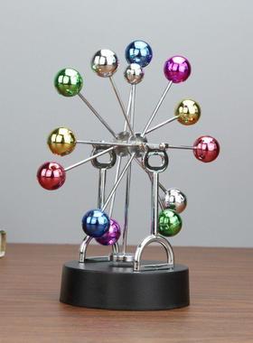 客厅装饰品永动仪摆件牛顿摆球办公桌工艺品办公室桌面酒柜电视柜