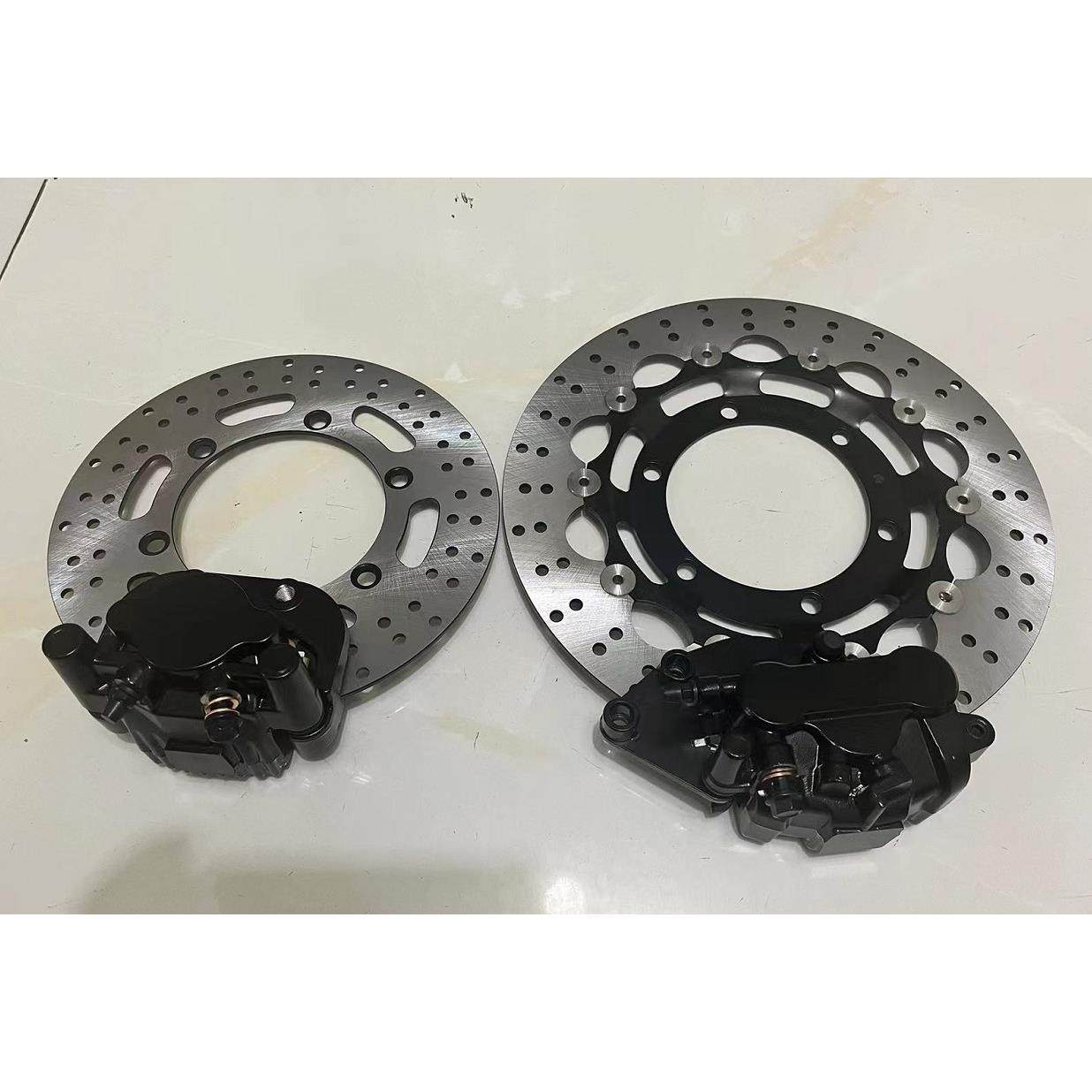 长江400 650 700bobbie摩托车刹车盘 碟刹盘 刹车泵 卡钳 碟刹盘