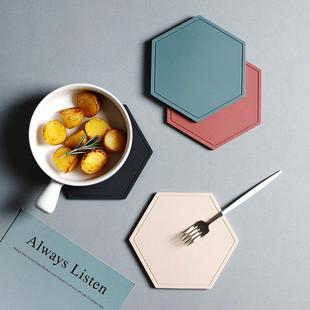 创意矽胶隔热垫碗垫子北欧厨房防烫餐桌垫菜碟垫砂锅垫盘餐垫杯垫