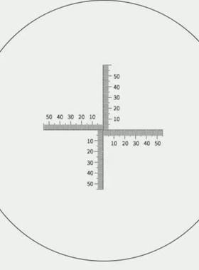 飞燕显微镜专用微尺C1-C7分板校正板光学玻璃尺金相测量尺