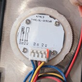 双色微光电梯按钮SL 345B白蓝光白红光 315CWB A18按键AN320B