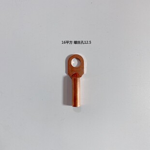 铜鼻子DT50-12孔大孔50平方堵油接线鼻子铜线耳接头铜接线端子