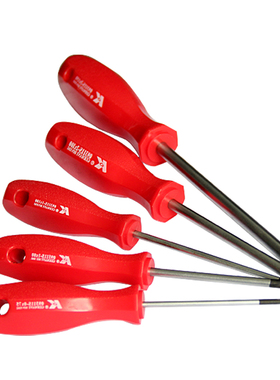 德国K牌工具十字单色红柄起子改锥多用途敲击螺丝刀批09311S