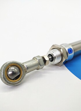 亚德客型气缸附件轴承鱼眼接头F-M10X125U/M12/M8/M16/M20x150