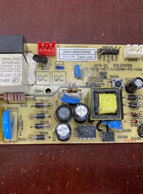 冰箱电脑主板 W19-21 HT-PCB-HET-11009A-PC-V06 电源板 20120928