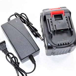 奥克斯无线洗车机车用高压水枪便携大功率清洗神器 锂电池充电器