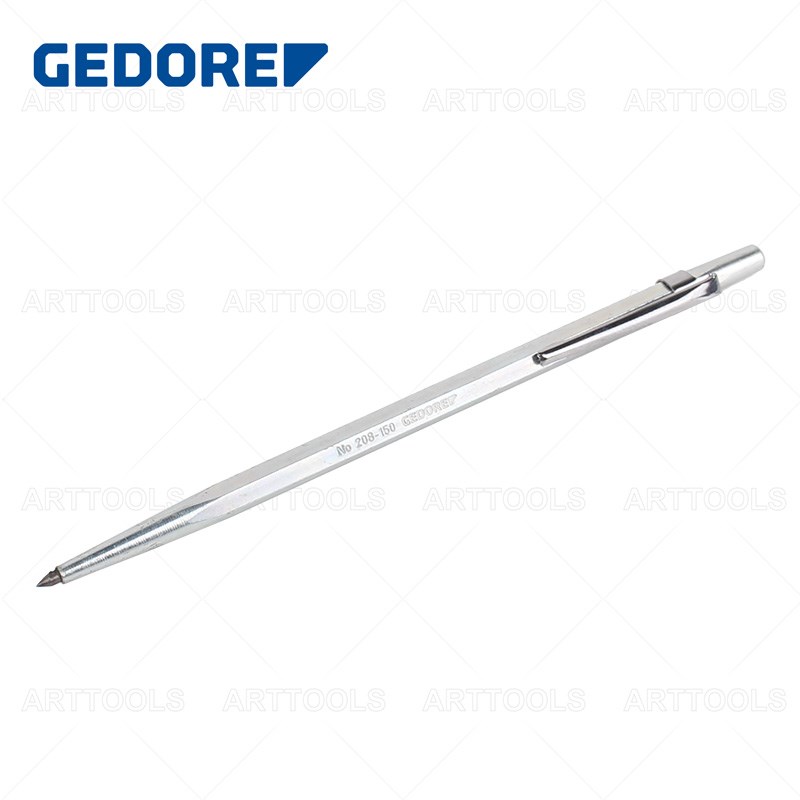 德国吉多瑞GEDORE硬质合金划线笔划针不锈钢板记号笔208-150进口