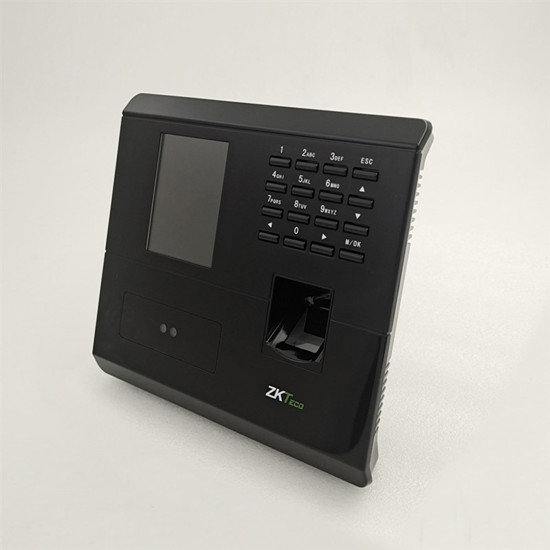 ZK中控UF200人脸指纹门禁考勤机面部识别打卡机自动生成报表功能