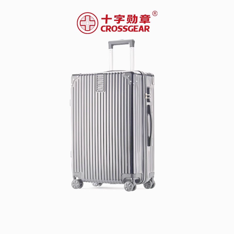 CROSSGEAR十字勋章瑞军士刀结实耐用超轻232寸拉杆行李登机密码箱