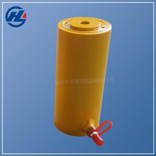 100LL 便携式 单作用弹簧复位式 液压缸伸缩式 单作用液压油缸ll63