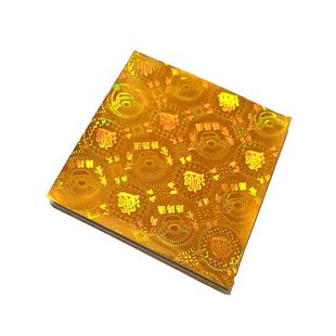 高档正方形雷射18x18 金元宝纸手工自己叠狗头金纸莲花一捆500张