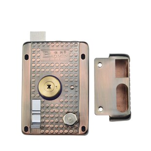 外装门锁9219保民9228小保民炬锋万丰锁老式防盗锁实力公检铁木门