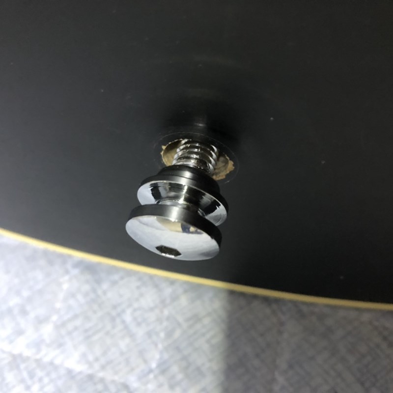 电箱吉他12毫米拾音器尾孔用金属背带钉