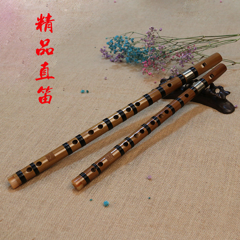 顺笛初学 直笛 学生竖笛6孔竹笛G调成人专业演奏乐器儿童入门苦竹