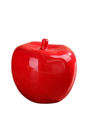 家居时尚结婚礼物 创意家居摆设装饰品陶瓷工艺品摆件 四色平安果