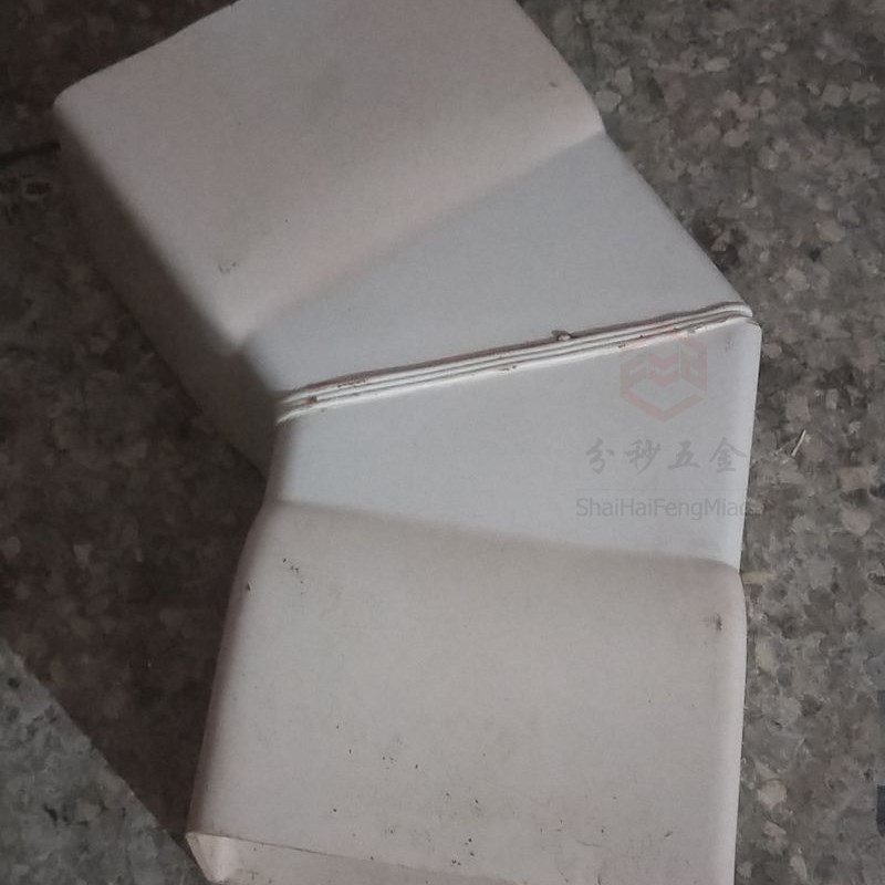 200*100*150PVC方管90度弯头方形下水管落水雨水管45平弯直角弯