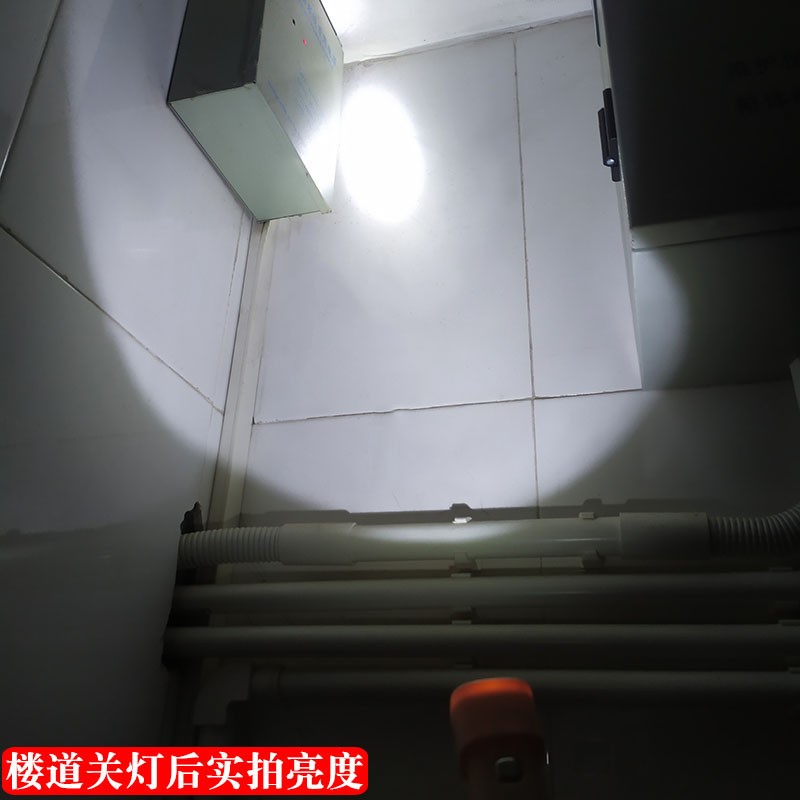 雅格LED迷你小手电筒强光 usb可充电锂电池家用袖珍便携儿童学生