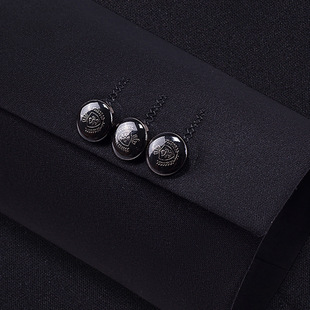 男士盘扣唐装中华立领中山装套装中国风婚礼主持人民乐团表演出服