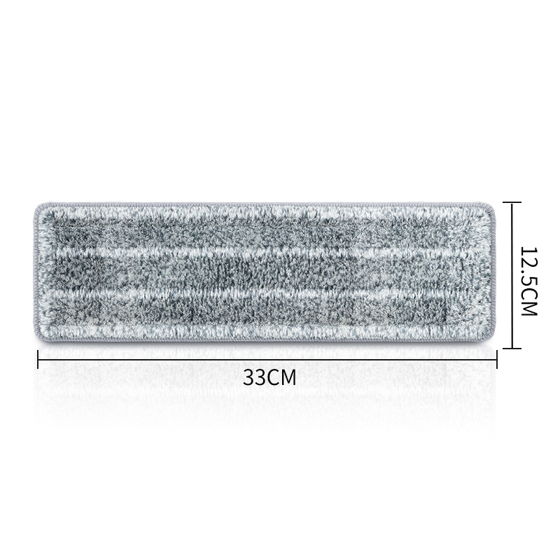 五月花33cm拖把布平板替换拖把头免手洗粘贴式墩布尘家用拖布头