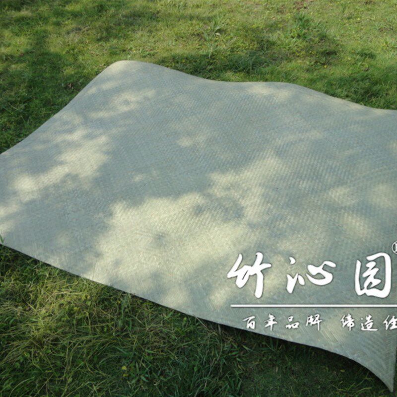 四川水竹编凉席 手工编织竹席 慈竹蔑席 头青层篾席子0.8 1.8米