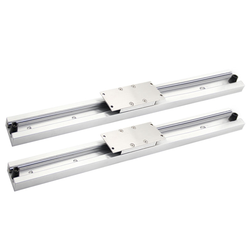 开放式厨房中欧式岛台餐桌重型轨道桌面平移推拉伸缩导轨五金配件