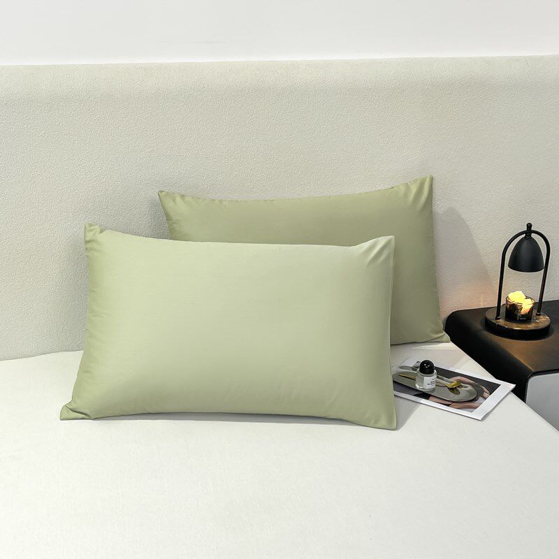 防汗防口水全棉枕头套一对防头油男士隔脏枕芯内胆套防水枕套单只