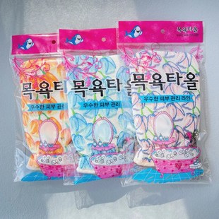 女士专用无痛搓澡巾加厚不伤皮肤家用搓澡手套中砂下灰神器 韩式