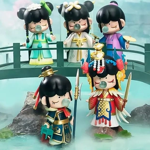 与子成说盲盒林深不知处娃虞姬手办女孩白娘子网红2024新款白素贞