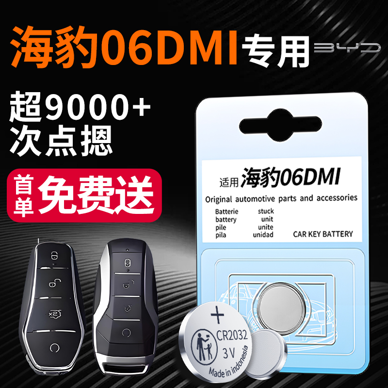 【顺丰包邮】汉DMi专用钥匙电池