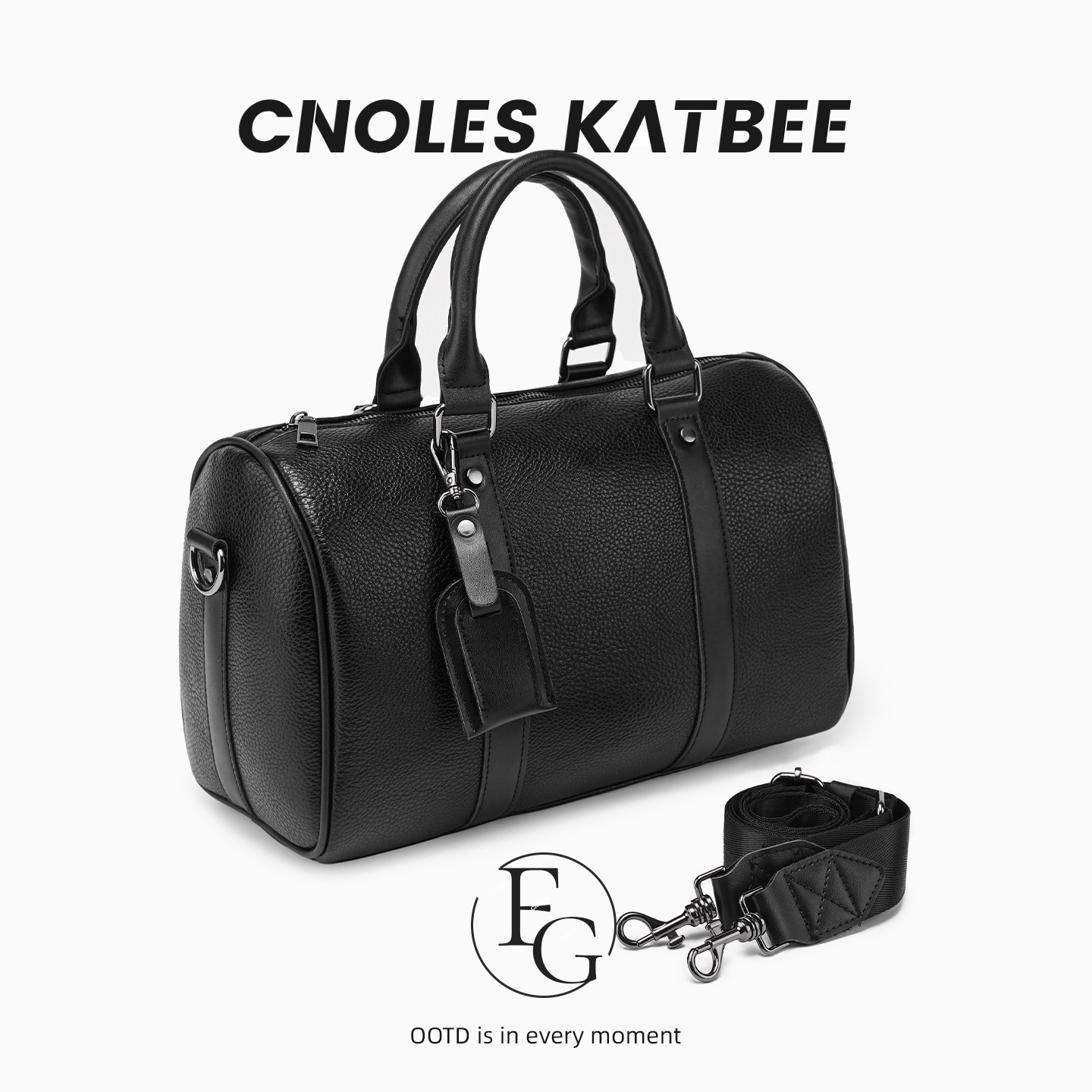 黑武士男包2026新款斜挎包男款波士顿包头层牛皮真皮单肩包手提包