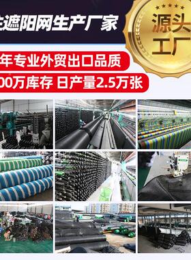 绿色遮阳网密加抗老化边打IFD孔包防阳晒网庭院楼顶遮太阳网