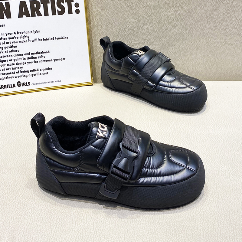 百搭2025年冬季男士保暖厚底新款