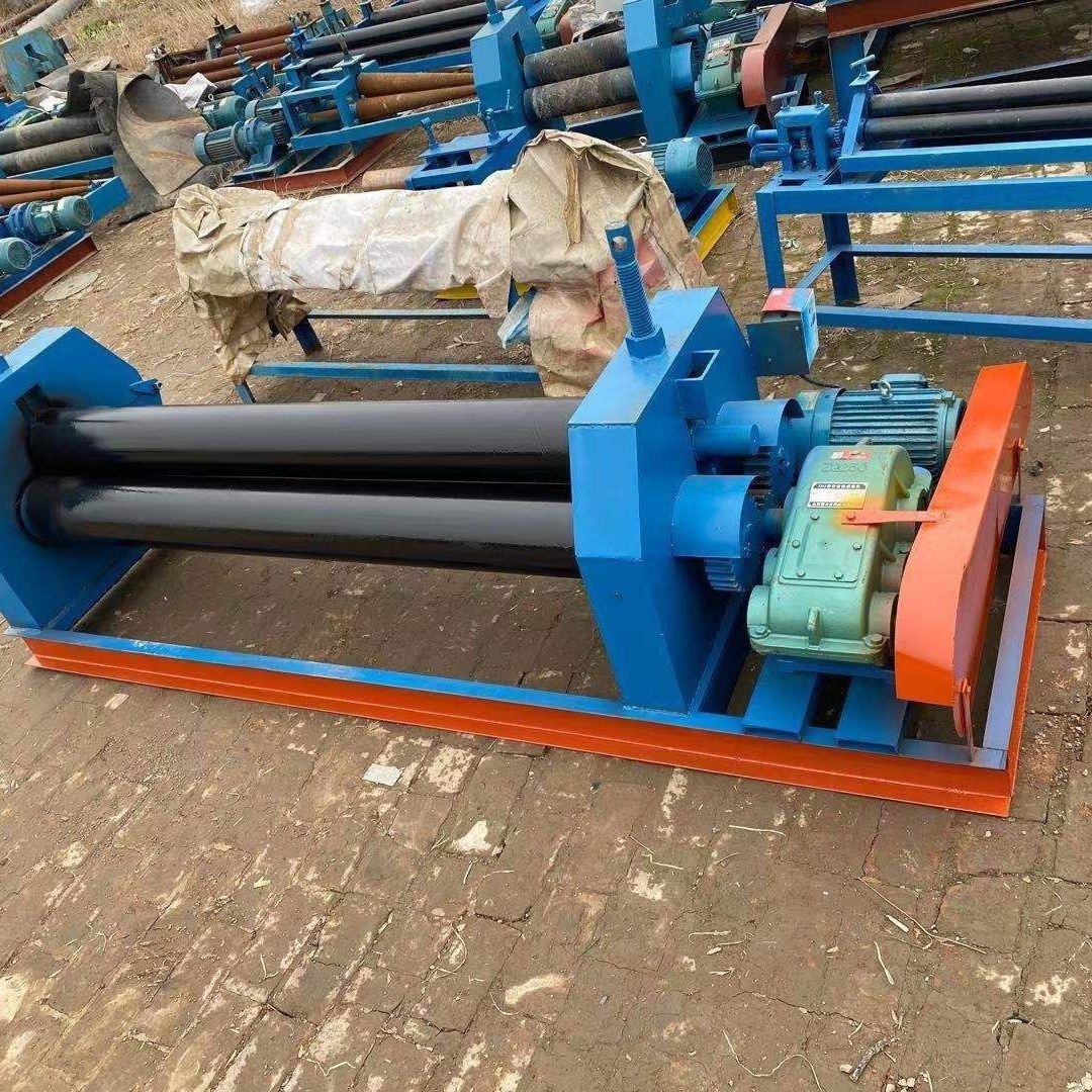 电动卷板机电动卷圆机小型铁板不锈钢滚圆机钢板卷筒机卷管机定做