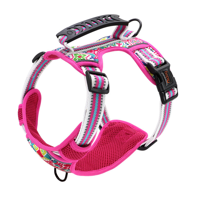 可提遛狗狗牵引绳胸背带背心式狗链小中大型犬宠物法斗柴犬狗绳子