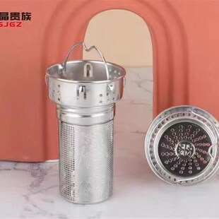 亚泰水晶贵族422双层加厚防烫水晶玻璃杯便携泡茶水杯高档礼品杯