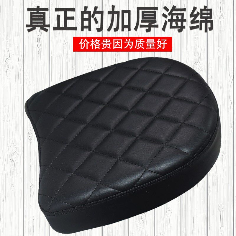 电动车坐垫摩托车后座坐垫尾架后货架小座包加装改装半圆椭圆座板