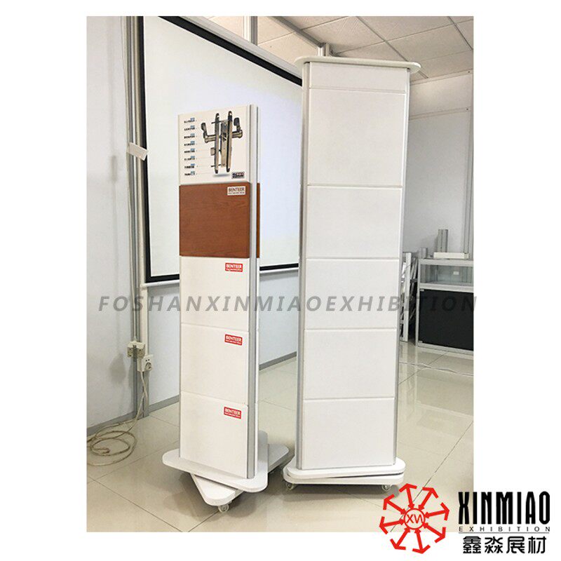 包邮门窗家具五金配件锁件展示架 易拆装 三角旋转拉手展架