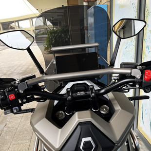 适用26款升仕368G前挡风玻璃后视镜前移支架拓展导航支架改装配件