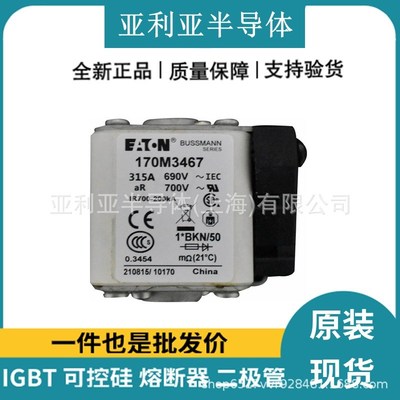 170M3416 170M3467 直流快速熔断器 熔断器底座 全新现货 原厂