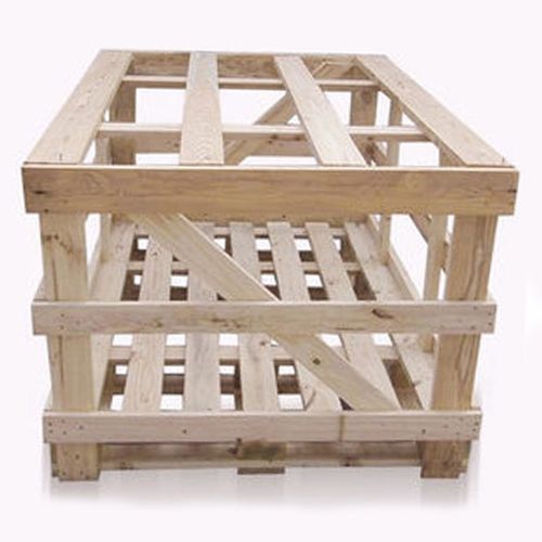 打包机械设备框木条箱长方形框架木箱出口物流运输包装实木打木架