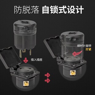 瑞士新规SN 441011三孔IP44防水插座标准3孔16A瑞标TYPE-J T23