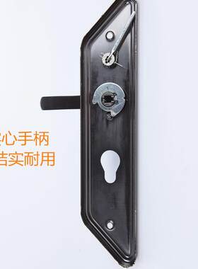 春天盼盼防盗门锁把手小帅曼申锁芯11齿轮加厚实心门锁拉手配件