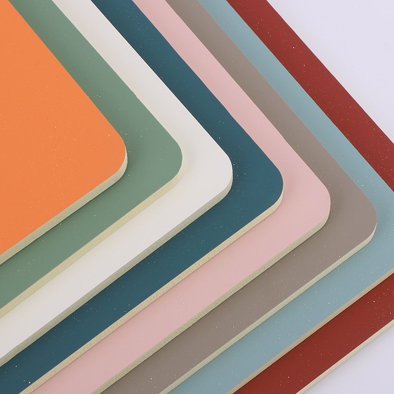 竹木纤维木饰面肤感单色系列网红奶油风饰面板沙发背景墙装饰板