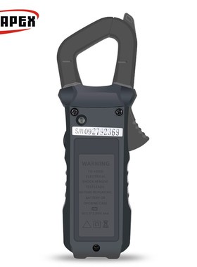 WinAPEX 8201(傻瓜钳表) 显示:6000 电容 温度 二极管 交流电流