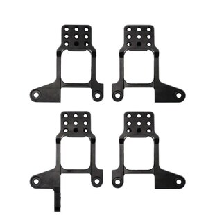 1/10攀爬车TRX4 SCX10金属避震支架 铝合金多孔位前后调整避震座