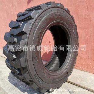 人字花纹尼龙真空胎 滑移装 载机工程机械轮胎 16.5